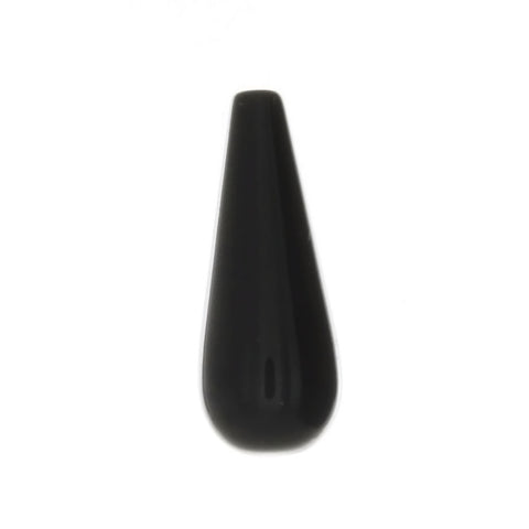 ONYX BLACK DROPLET 9 X 23 MM LOOSE (1 PC)