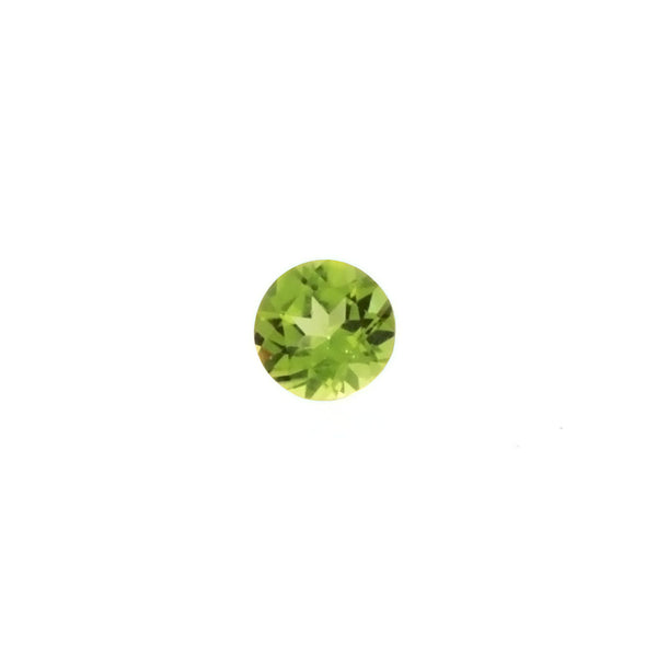 GEMSTONE PERIDOT ROUND FACETED GEMS