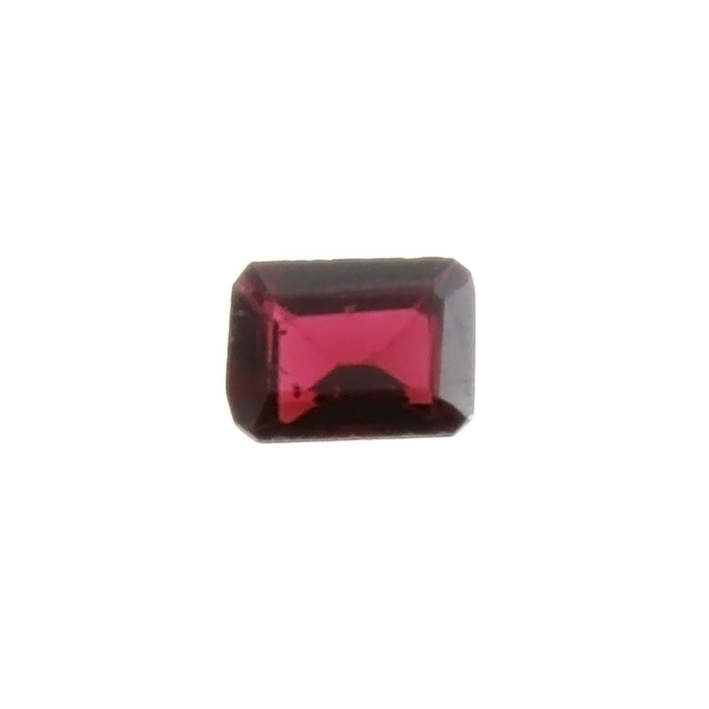 GEMSTONE GARNET RHODOLITE RECTANGLE FACETED GEMS