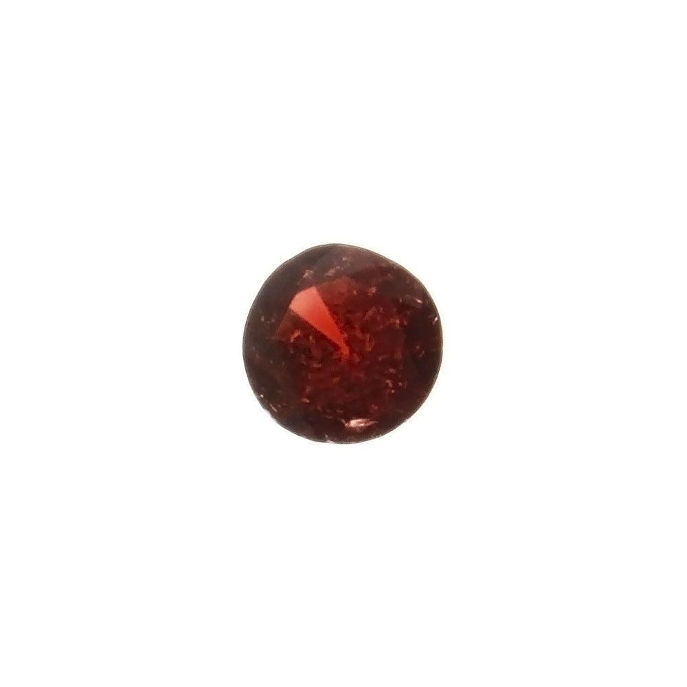 GEMSTONE GARNET RED ROUND FACETED GEMS