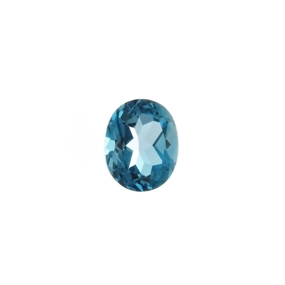 GEMSTONE TOPAZ BLUE LONDON OVAL FACETED GEMS