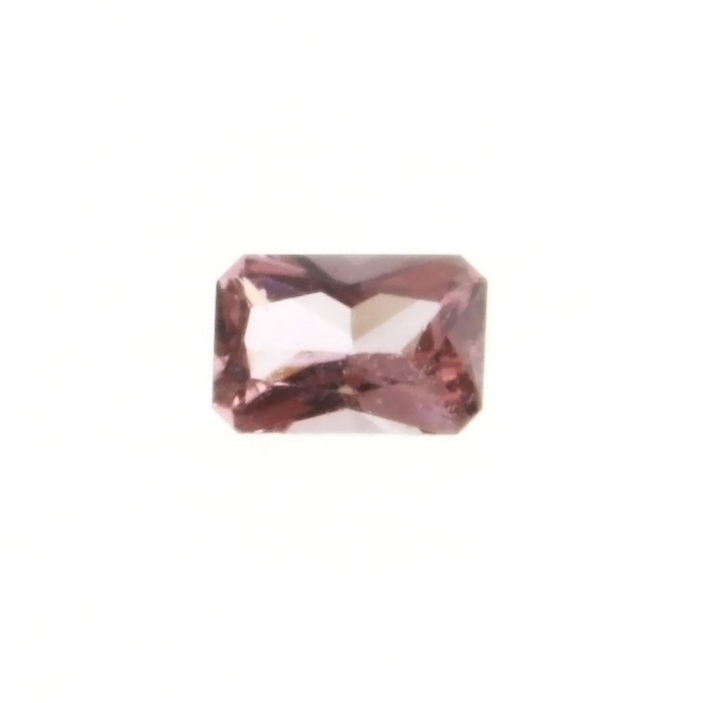 GEMSTONE TOURMALINE PINK RECTANGLE FACETED GEMS