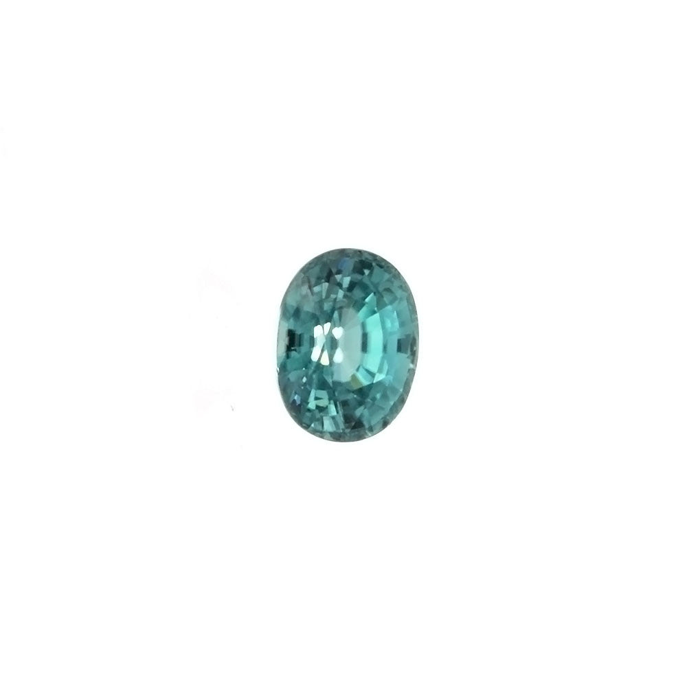 GEMSTONE ZIRCON BLUE OVAL FACETED GEMS