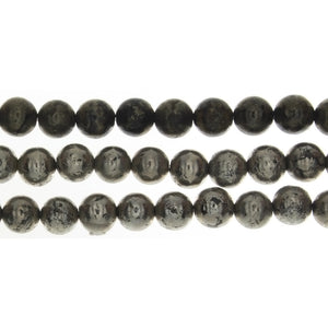 PYRITE ROUND 8 MM STRAND