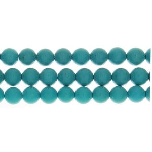 8mm Rondelle Turquoise Magnesite Beads-BD1137-STRAND