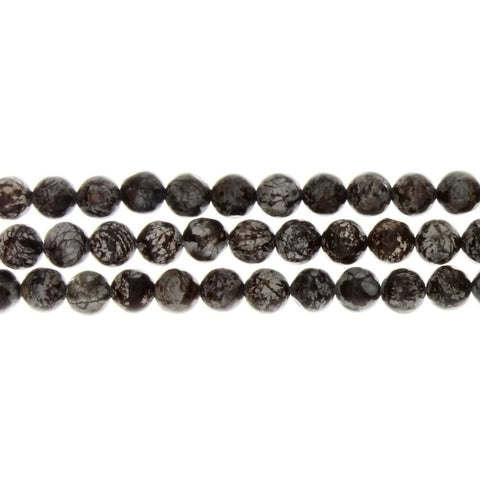 JASPER CHOCOLATE ROUND 6 MM STRAND