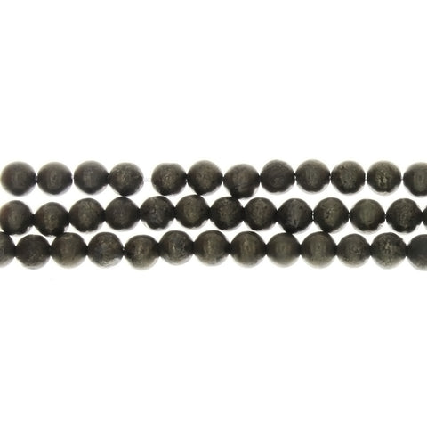 PYRITE ROUND 6 MM STRAND