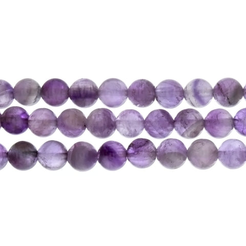 FLUORITE ROUND 8 MM STRAND