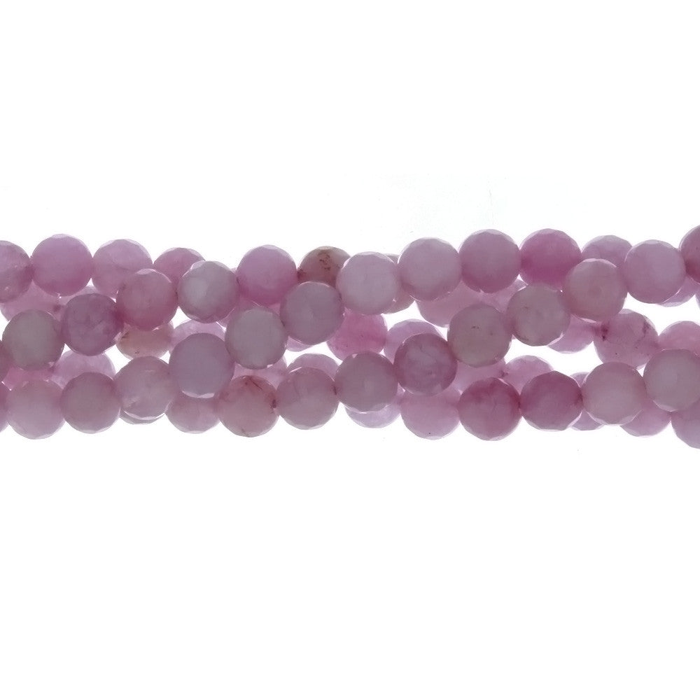 DYED ROUND FACETED 6 MM STRAND