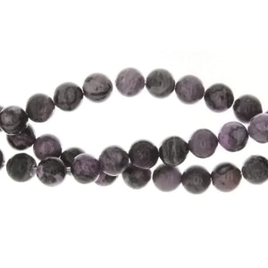 LAGUNA LACE PURPLE ROUND 6 MM STRAND