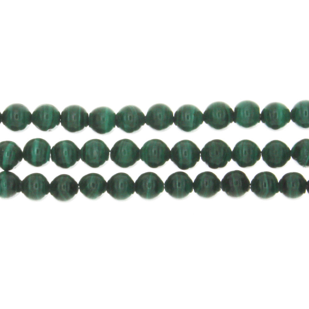 MALACHITE ROUND 5 MM STRAND