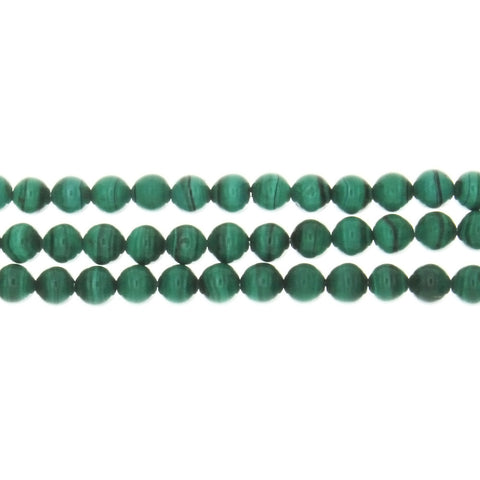 MALACHITE ROUND 5 MM STRAND