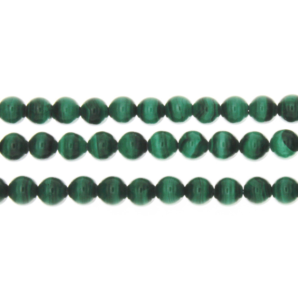 MALACHITE ROUND 6 MM STRAND