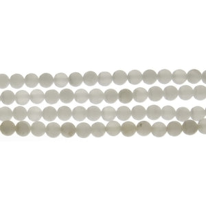 JADE WHITE ROUND 4 MM STRAND