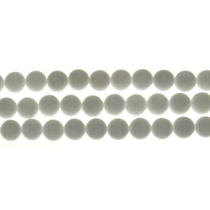 JADE WHITE ROUND 6 MM STRAND