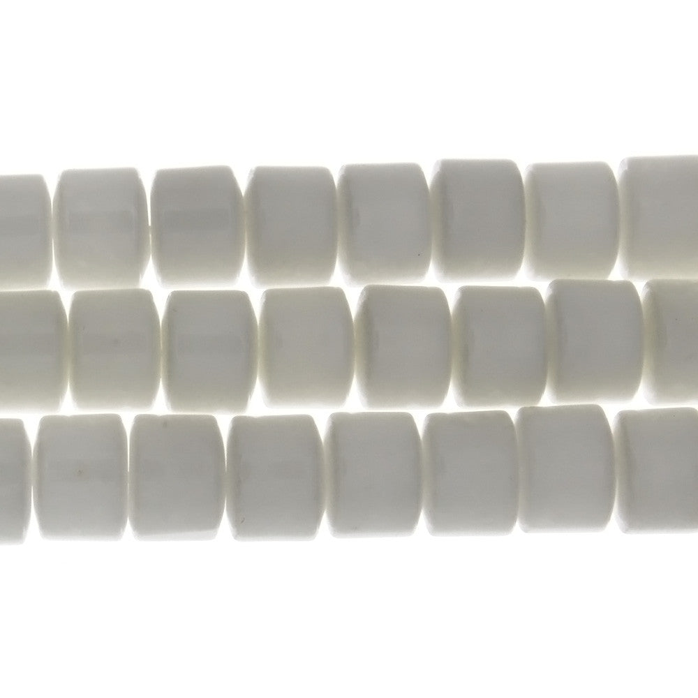 JADE WHITE HEISEI 8 X 10 MM STRAND