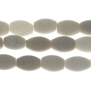 JADE WHITE MELON 10 X 15 MM STRAND