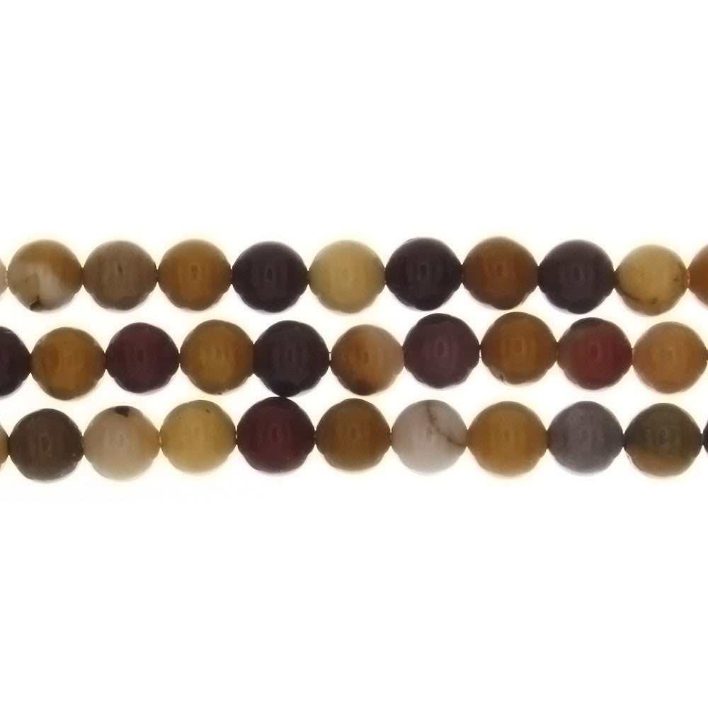 JASPER MOOKAITE ROUND 6 MM STRAND