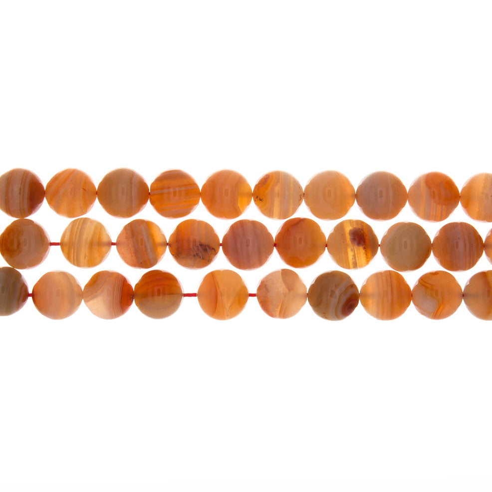 CARNELIAN ROUND 12 MM STRAND